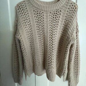 Madewell Cream Sweater Small